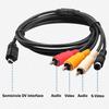 Guy-Tech AV A/V Video Audio TV Cable Cord Lead Compatible with Handycam Camcorder VMC-15 FS 15FS view 2