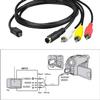 Guy-Tech AV A/V Video Audio TV Cable Cord Lead Compatible with Handycam Camcorder VMC-15 FS 15FS view 3