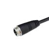 1Pc M12 4-Pin Aviation Plug Video Extension Cable 1M/ 2M /5M /8M/ 10M/ 15M/ 20M /25M for CCD Reversing Camera Camper Trailer (Size : 20m) view 3
