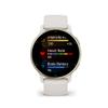 Garmin vvoactive 5, Health and Fitness GPS Smartwatch, AMOLED Display, Up to 11 Days of Battery, Ivory view 2