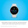 Garmin vvoactive 5, Health and Fitness GPS Smartwatch, AMOLED Display, Up to 11 Days of Battery, Ivory view 4