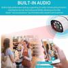 8CH 3MP Wireless WiFi Home Security Camera Kit with 8 Cameras, and 12.5-inch NVR Display, Outdoor 1296P HD Waterproof Surveillance Camera System with Audio, Night Vision and Motion Detection view 4