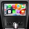 CZSWCH Android 12 Stereo Radio for Ford Mustang (2010-2014) Manual AC,10 inch IPS Screen Octa Core 3G+32G Build-in Wireless Carplay/Android Auto//WiFi/Bluetooth Free AHD Camera view 1