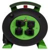 Jumbo Cable Reel 2.0 40 m H07RN-F 3G1.5 mm Black 4 Earthing Contact Sockets view 1