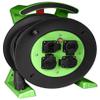 Jumbo Cable Reel 2.0 40 m H07RN-F 3G1.5 mm Black 4 Earthing Contact Sockets view 2