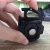 Yunseity COB Keychain Flashlight, 180 Degree Foldable Mini Keychain Work Light, High Brightness Portable Strong Magnetic LED Keychain Flashlight, USB Charging Portable Size, Aluminum Alloy view 3