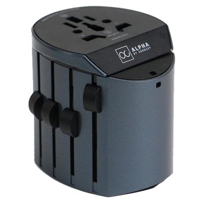 Skross Alpha Luxury Premium World Travel Adapter with Infinite Possibilities