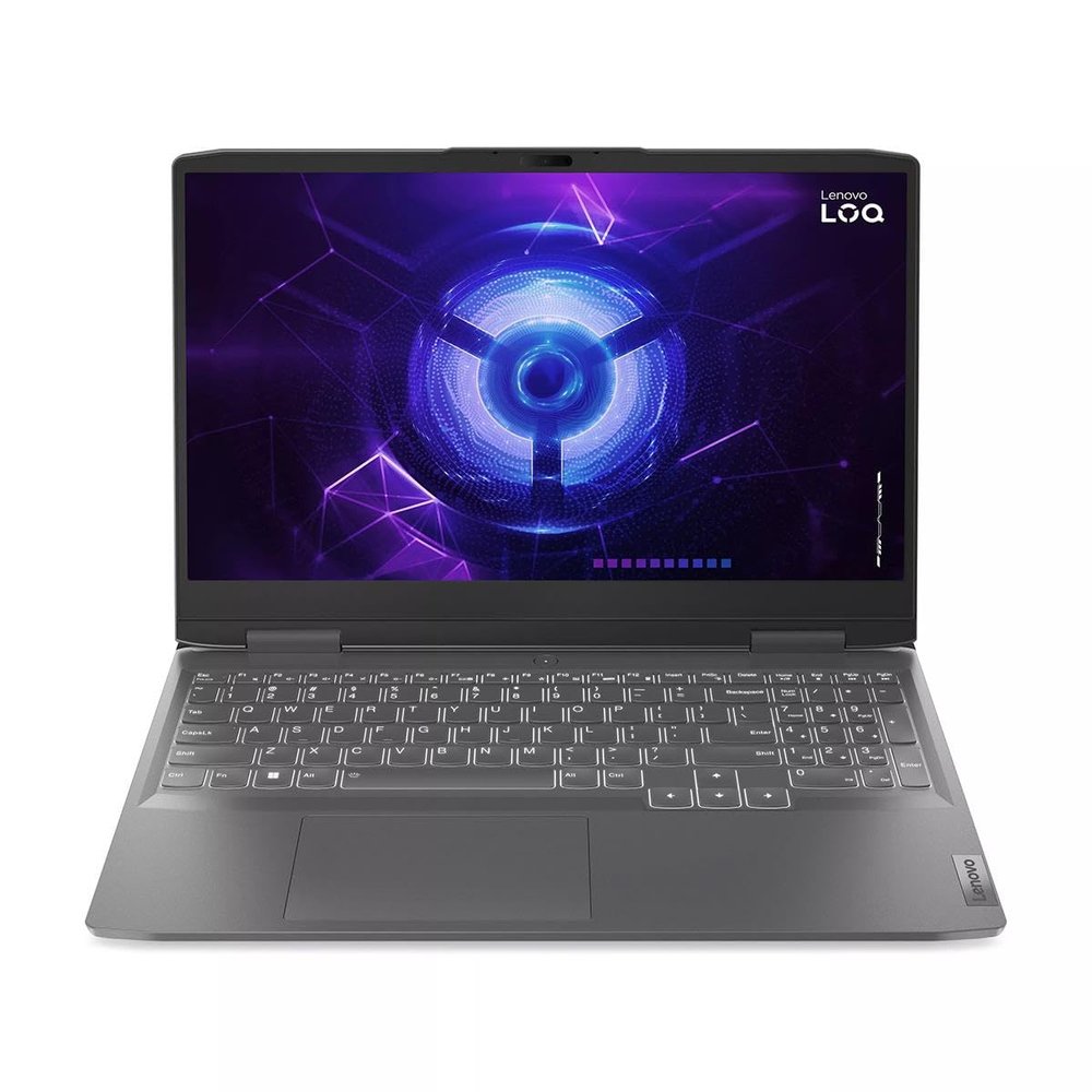 Lenovo LOQ 15.6" Full HD 144Hz Gaming Laptop Intel Core i5-12450H 8GB RAM 512GB SSD NVIDIA GeForce RTX 3050 6GB Storm Gray