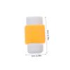 Mikikit Abs Silicone Data Cable Protective Case Charger Cable Protector Saver for Cord Phone Charger Protector for Cord Random Style view 2