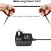 Xzrucst Global AC/DC Adapter for RadioShack Radio Shack PRO-508 20-408 20 Channel Direct Entry PROGRAMMABLE Scanner Scanning Receiver Radio Power view 2