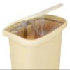 Detecto, WM-13BEG, Waste Mate Plastic Waste Receptacle, 13 Gallon, Beige view 2