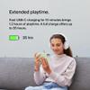 Belkin SoundForm Inspire Wireless Over-Ear Headset for Kids, Online Learning & Travel w/Built-in Microphone, 85dB Safe Volume Limit, 35H Battery - Compatible w/iPhone, iPad, Galaxy & More - Lavender view 3