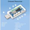 RP2040-GEEK Development Board Based On Raspberry Pi RP2040 Microcontroller Chip, USB Debugging Downloader Onboard USB-A Interface, TF Card Slot,SWD/UART / I2C Port, 1.14inch 65K Color LCD Screen view 4