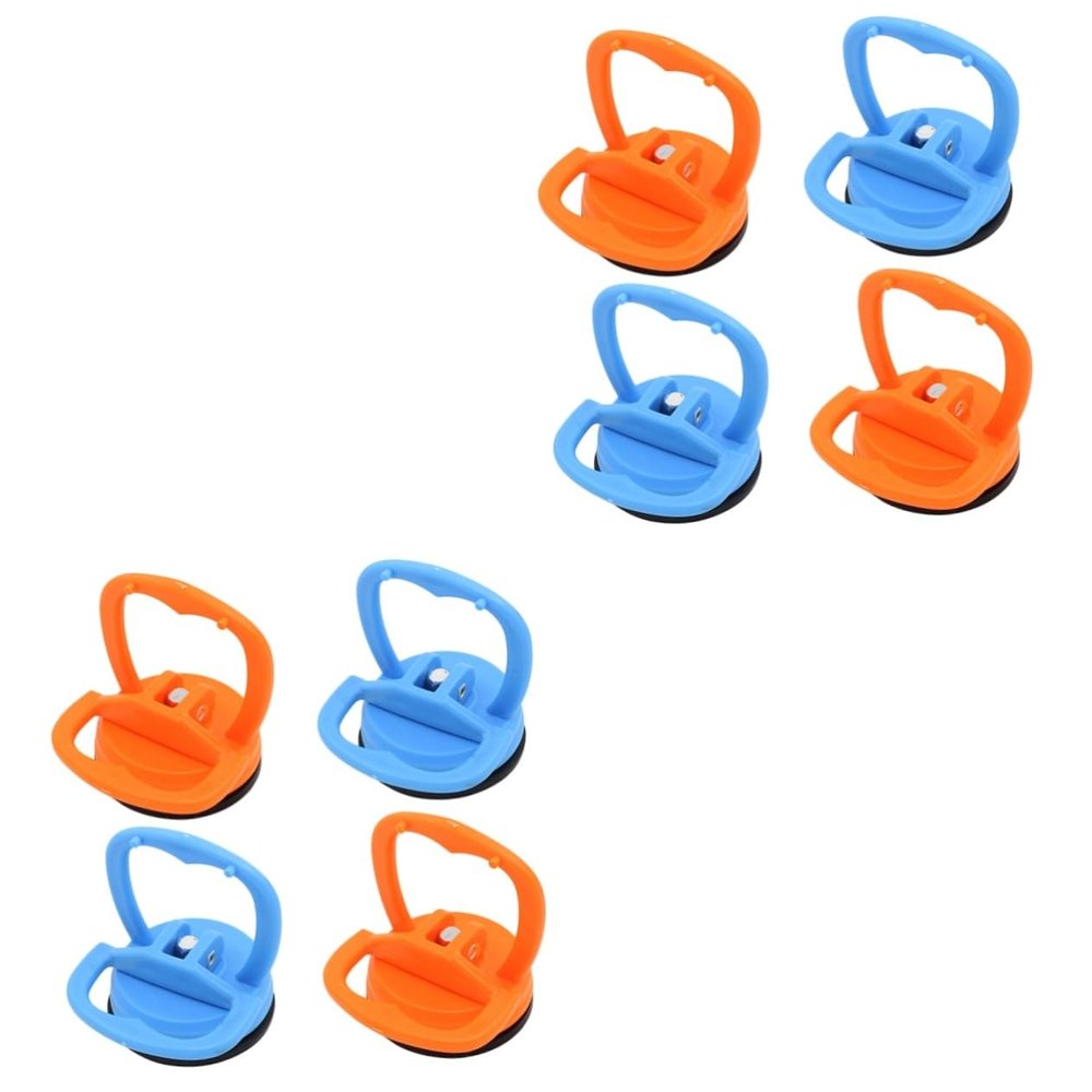 Mikikit 8pcs Cup Screen Remover Tool for LCD Panel Repair Compatible Phones and Tablets Sky and Orange