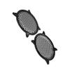 Unifizz 4pcs Car Grill Cover Mesh Protector Car Speaker Cover Woofer Subwoofer Grill 8 Inch view 4