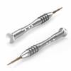 5-Point Star 1.2mm Pentalobe Screwdriver Silver Suitable Computer Mobile Phone Repair Stainless Steel Aluminum Rubber Material view 1