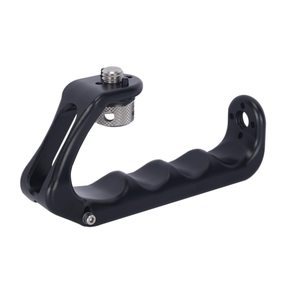 NICEYRIG DSLR Top Handle Grip for Arri Mount, Ergonomic Camera Cage Handgrip with 1/4 3/8 Thread Cold Shoe - 536