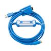 Suitable for UC-PRG020-12A Text Display TP-Series and AH-Series PLC DVP-Series DOP-B-Series Programming Cable Data Download Cable Gold-Plated Blue : 3m view 1