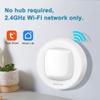 Heiman WiFi Smart Motion Sensor, Wireless Home Security PIR Motion Detector, Real-Time App Notifications and Large Area Detection, Contact Sensor for Tuya App Smart Home Automation view 2