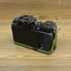 BMAOLLONGB X-S20 Case, Handmade PU Leather Half Camera Case Bag Cover Bottom Opening Version for Fujifilm X-S20 XS20 With Hand Strap (Green-A) view 4