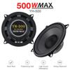DriSentri 2 Pieces 5 Inch 500W 2-Way Car HiFi Coaxial Speaker Vehicle Door Auto Audio Music Stereo Full Range Frequency Speakers view 3