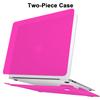 AKIT Compatible with MacBook Air 13 inch Case M1 2022-2020 2019 2018 A2337 A2179 A1932, [Ultra-Thin] Slim Matte Hard Shell Case&Screen Protector&Keyboard Cover for MacBook Air 13.3 inch 2020, Hot Pink view 4