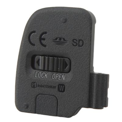 Battery Door Cover Lid for A6000 ILCE 6000, Waterproof, ABS and Metal Material