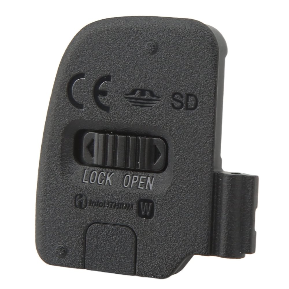 Battery Door Cover Lid for A6000 ILCE 6000, Waterproof, ABS and Metal Material