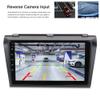 [2G+64G] Android Radio for Mazda 3 2004 2005 2006 2007 2008 2009 with Bluetooth, 9" Touch Screen Radio with Navigation Indash Head Unit GPS WiFi Mirror Link USB FM SWC + Backup Camera view 2