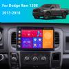 13.1-Inch Android Radio for Dodge Ram 1500 2500 3500 2013-2018 6+128G HD IPS Touch Screen with Apple Carplay & Android Auto, Car Stereo Bluetooth 5.0 GPS Navi for Car Multimedia Player Backup Camera view 2