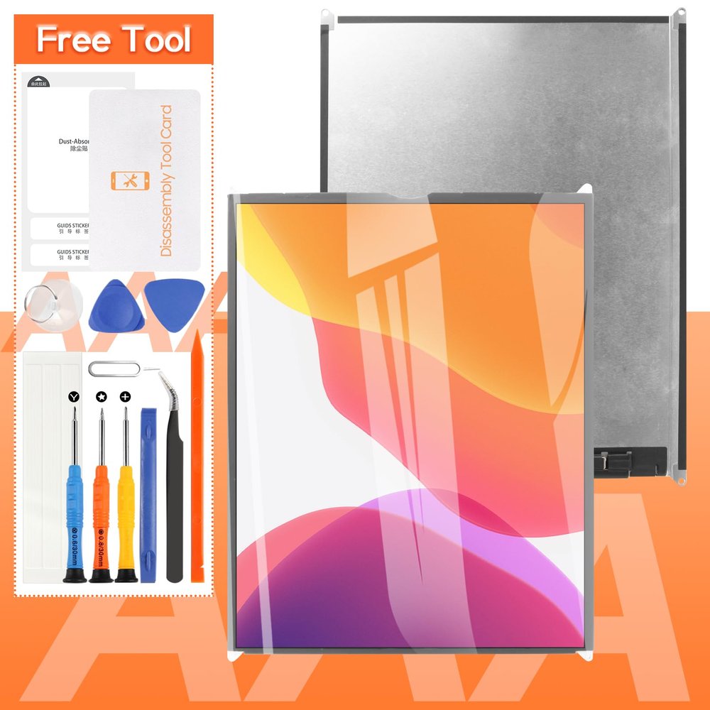 For iPad 6(6th Gen) 2018 LCD Screen replacement 9.7 inch A1893 A1954 LCD Display with Screen Protector and Repair Kit(Only LCD,Not Include Touch Digitizer)