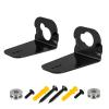 Aokicase Compatible with LG/HW-M450 HW-M550 HW-M430 HW-M360 HW-MM45 Holder Wall Mount Stand Accessories with Integrated Cable Management, Smart Home Speaker Accessories Rack (Black) 2 Pieces view 1