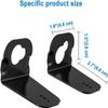 Aokicase Compatible with LG/HW-M450 HW-M550 HW-M430 HW-M360 HW-MM45 Holder Wall Mount Stand Accessories with Integrated Cable Management, Smart Home Speaker Accessories Rack (Black) 2 Pieces view 2