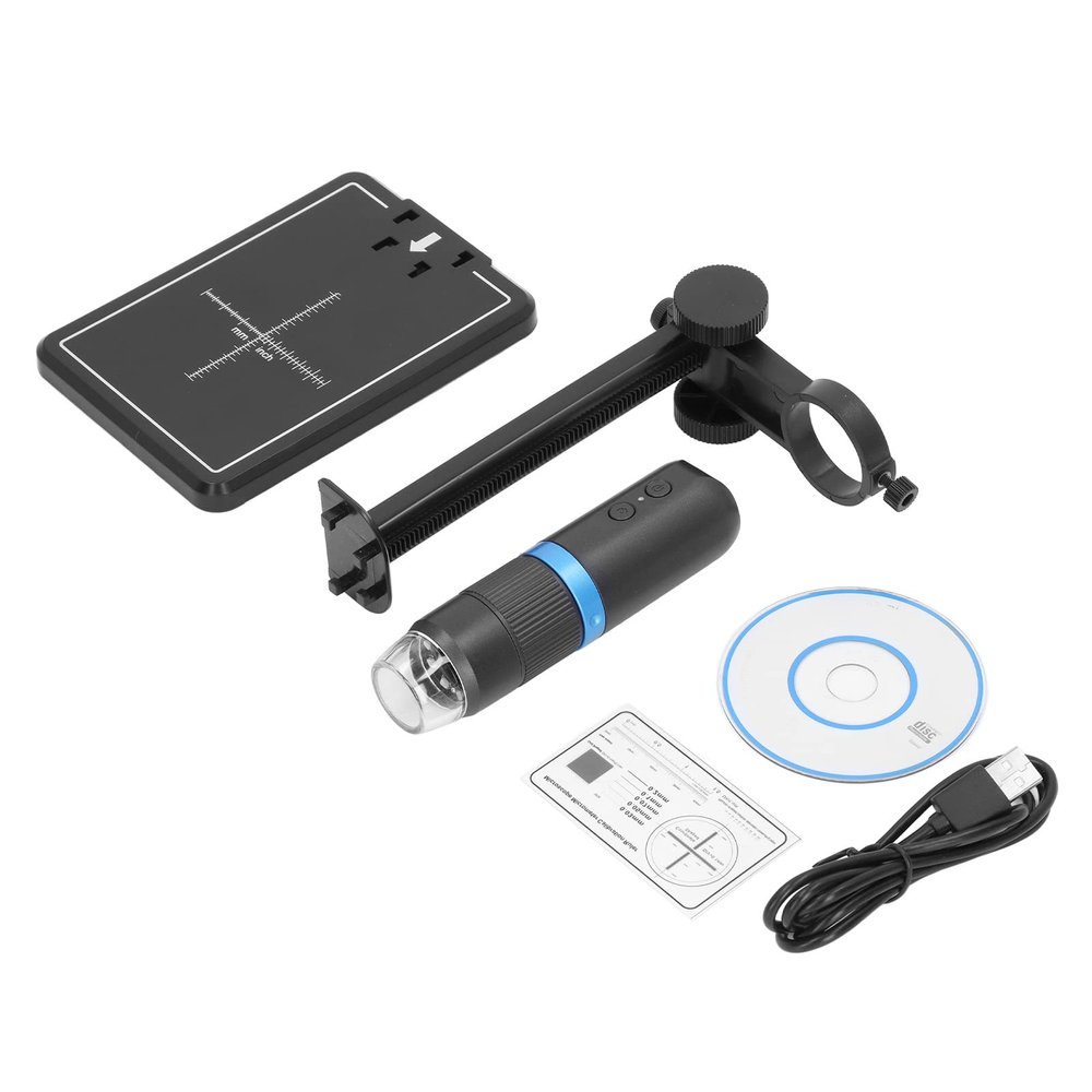 Electron Microscope 50X1000X, WiFi Digital Microscope, with Adjustable LED Light, for Students