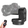 Soonpho M2 Motorized Rotating Panoramic Tripod Head with Remote Control & Mobile Phone Clip for DSLR Cameras/Smartphones-Built-in 2000mAh Lithium Battery, 2.2lb/1kg Maximum Playload view 1