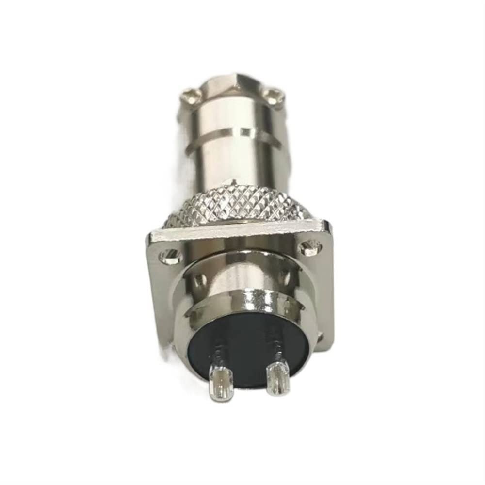 XMGKMN 1PC Aviation Plug GX16/M16-2-pin 3-pin 4-pin 5-pin 6-pin 7-pin 8-pin 9-pin 10-pin Square 16mm Connector (Size : Square GX16 6 core)