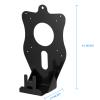 For Acer 240HY bidx / SB220Q / SB270 / SB230 / RT240Y / R221Q / R231bmid Holder Wall Mount Stand Accessory with Integrated Cable Management Smart Home Speaker Accessories Rack (Black) 1 Piece view 2