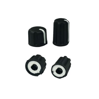 2 Pairs Two Way Radio Volume Knob & Channel Selector Knob Button Cap Kit for XPR7350 XPR7550 XPR7580 XPR7550E XPR7380E XPR7580E XIR P8600 XIR P8608 Walkie Talkie Knobs Replacement Accessories