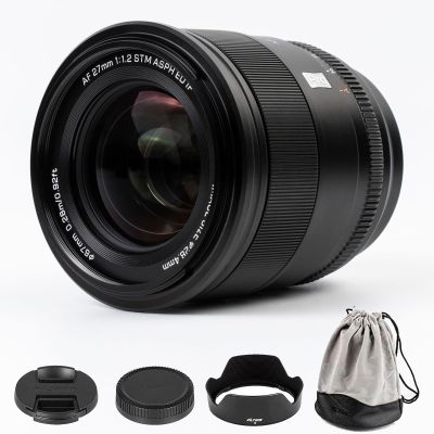 VILTROX 27mm f/1.2 F1.2 Pro XF Mount APS-C Portrait Autofocus Lens for Fujifilm Fuji X-Mount Cameras X-T30 X-T3 X-PRO3 X-T200 X-E4 X-E3 XH2S XH2 XT5 XT4 XT3 XS20 XT30 II XT200