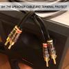 Cable Pants,Speaker Wire Pants,Wire Wrapping Kit,Speaker Cable Pants 12mm- 2X 5.5mm,Dressing Up or Protecting Cable Wires,8-Pack,Black view 4