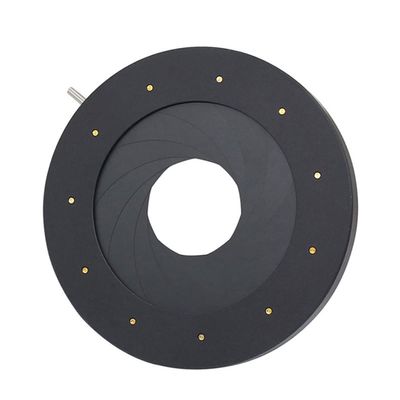 Lab Microscope Slides 2-50mm Amplifying Diameter Metal Zoom Iris Diaphragm Aperture Condenser for Camera C_CTV Lens Microscope Optical Instrument Microscope Parts