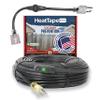 Bundle Offer | RADIANT SOLUTIONS HeatTapePro- Self-Regulating Heat Cable with GlowCap- 10 YR warranty - Ice Dam & Pipe Freeze Protection - 87 ft cable + 16 Long ThermaCord 120v Heat Cable Controller view 1