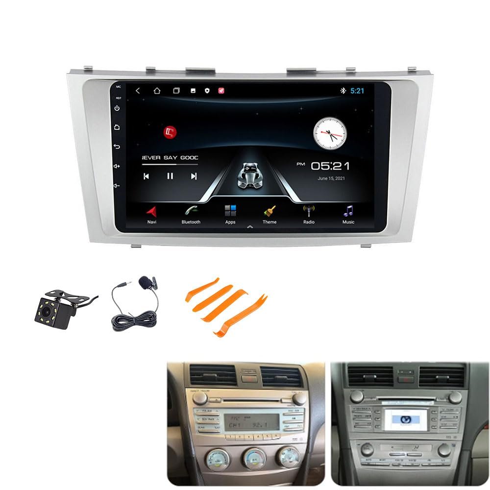 10.1'' 2+32GB Android in Dash Car Stereo Radio Fit for Toyota Camry 2006-2011 Head Unit GPS Navigation MP4 Bluetooth+Rear View Camera