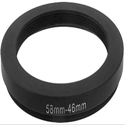 XYWHPGV 58mm-46mm 58mm to 46mm Black Ring Adapter for Camera(3adae d71bd 14bb4 b121e 1e448 50681