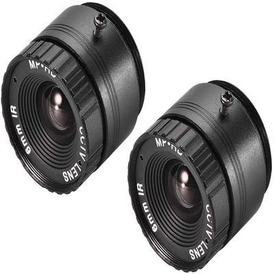 XYWHPGV 2Pcs Camera Varifocal Lens 6mm Focal Length 720P F1.4 1/3 Inch CS Mount for CCD Camera(38062 4f43b 7bdaf f3b00 f2e21 345e9