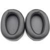 Asopetch MDR-100ABN Earpads Replacement Ear Pads Protein Leather Ear Cushion Repair Parts Compatible with Sony WH-H900N MDR-100ABN Wireless Noise Canceling Over-Ear Headphones (Black) view 4