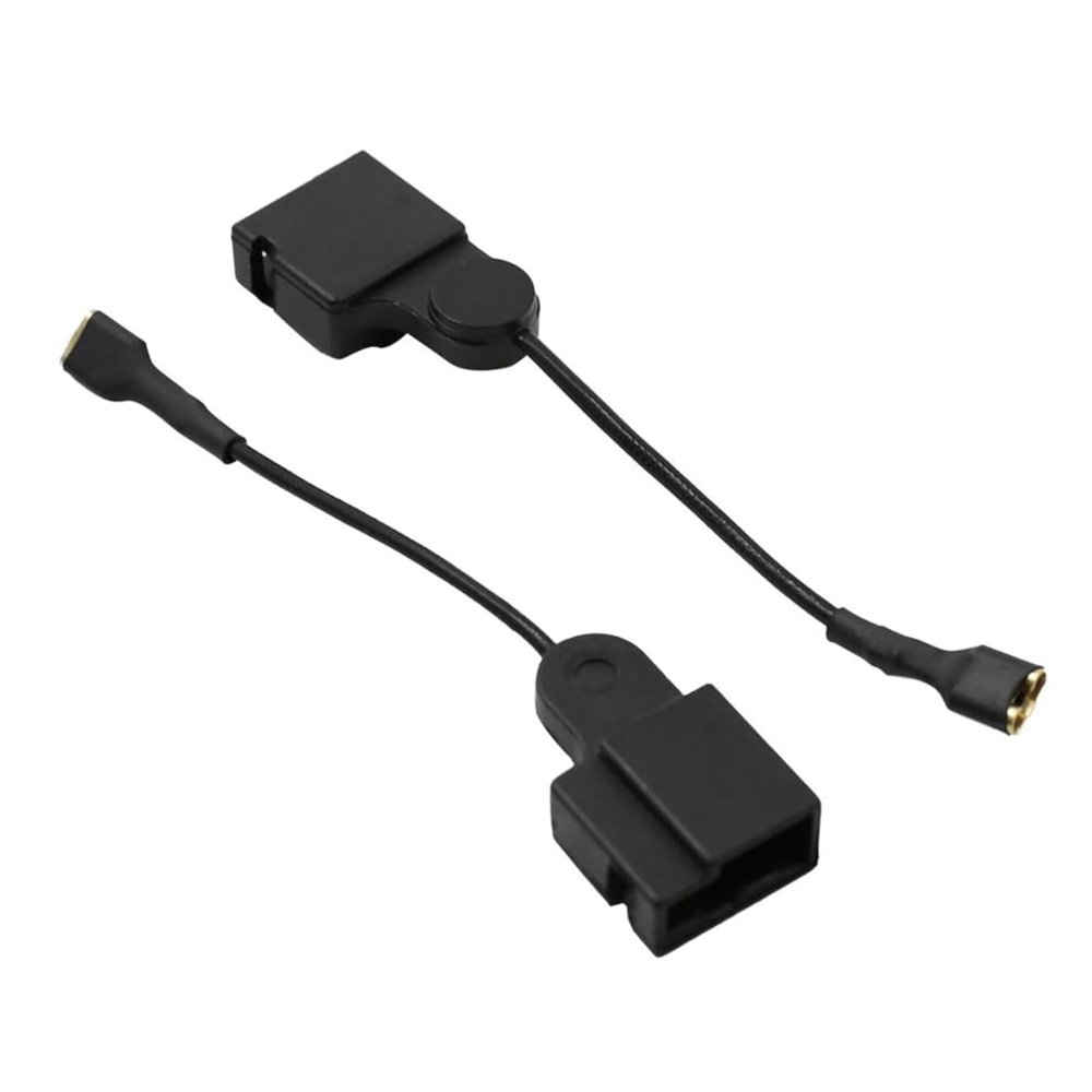 Karlass Car 2pcs Black Car Horn Speaker Adapter Wiring Harness Pigtail Socket for Toyota Camry Highlander Corolla Crown Reiz Vios RAV4 Corolla EX Prado