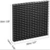 XYWHPGV Heat Sink with Shaped Notch for LED and Power Black 150 x 93 x 15mm (E230C 8894F 7F616 0651F B9aff 92AE4 view 2