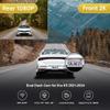 Fitcamx Front 2K+Rear 1080P Dash Cam Adapts for Kia K5 2021-2024 (Part No#L3000) LX LXS GT-Line EX GT, Integrated OEM Style, Dual HD Video, WiFi & APP, Loop Recording, G-Sensor, Easy to Set, 64GB Card view 2