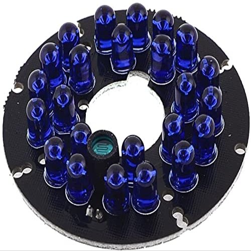 XYWHPGV Red 5mm 24 LED Lamp 60 Degree Infrared IR Board for CCTV Camera(e7a9c bf484 64695 c9b59 7f550 a6aee